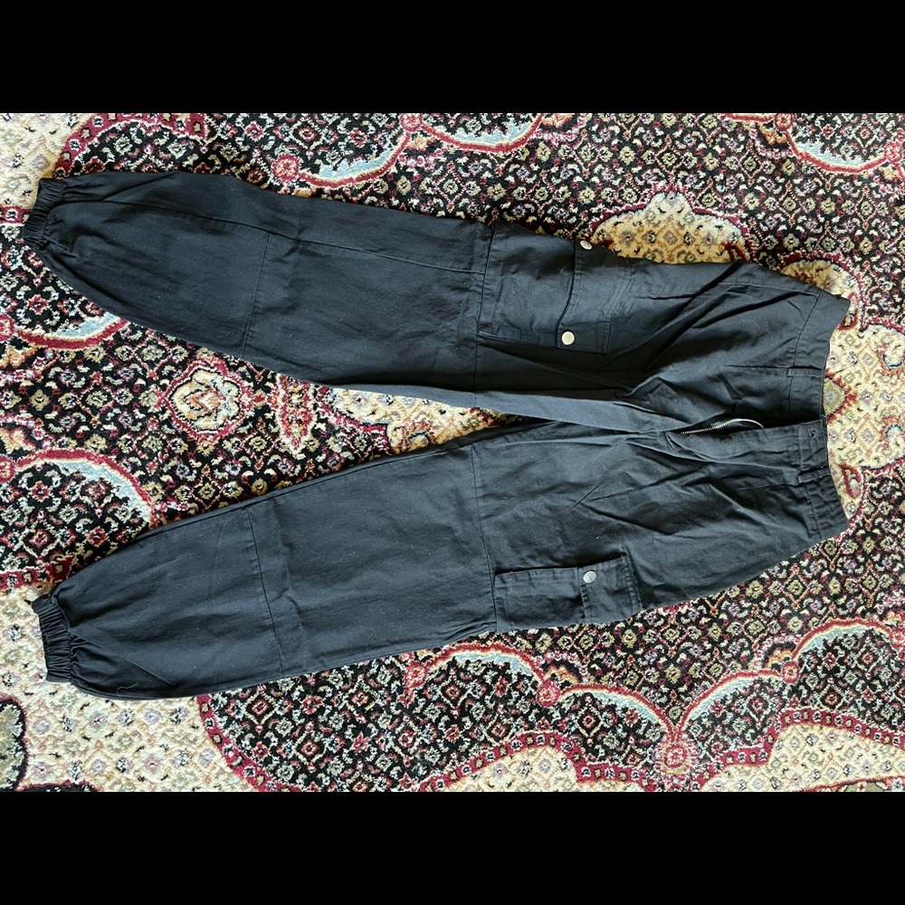 Black Cargo pants